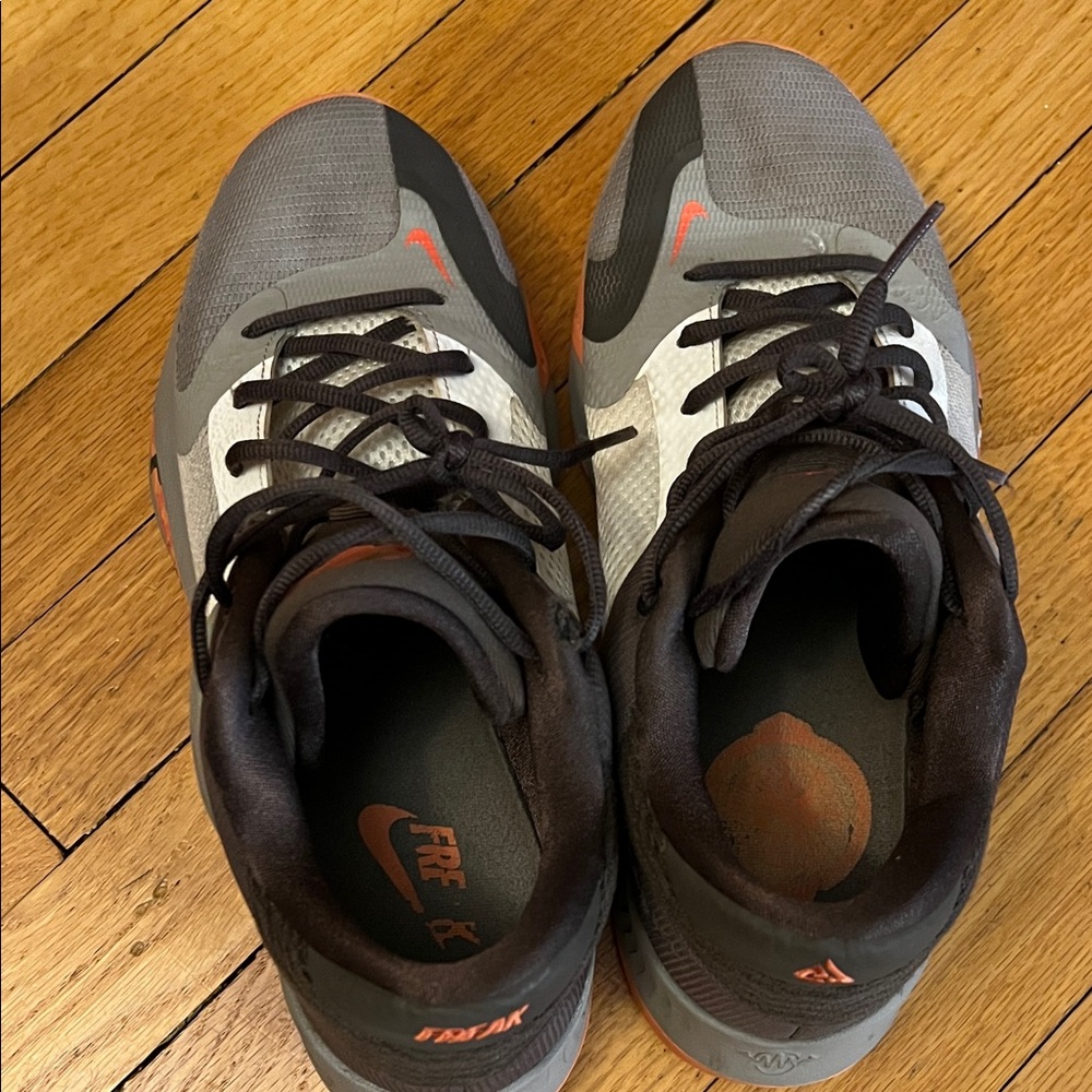 Nike Athletic Shoes - Black, Gray, White, Orange - Picture 3 of 9